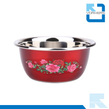 Multi-Size Personalized Stainless Steel Salad Bowls Mixing Bowls